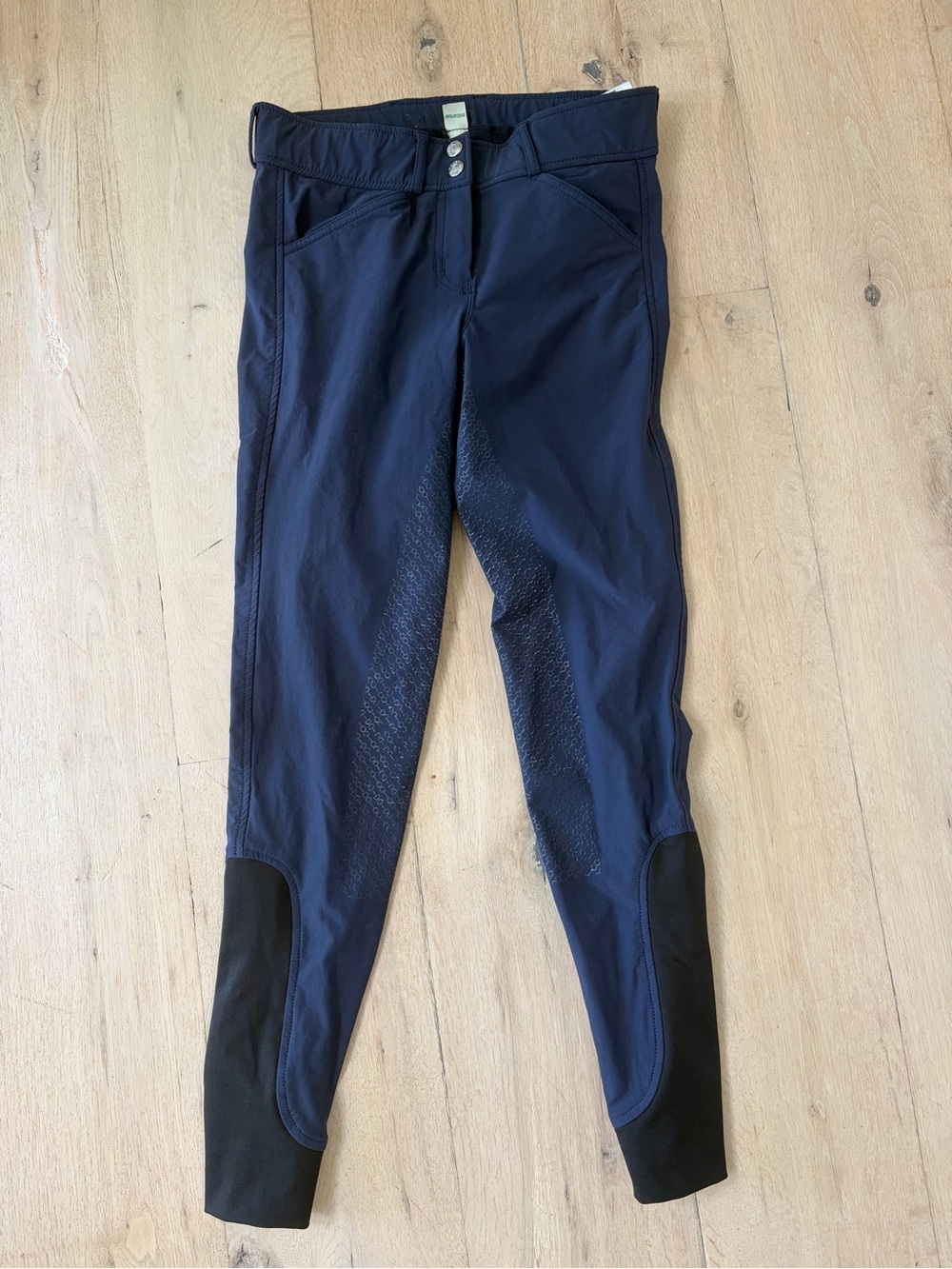 Dover Saddlery 'Wellesley' Tech Breeches in Indigo Size 24